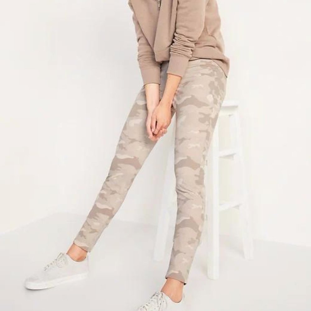 Old Navy High-Waisted Patterned Pixie Ankle Pants New - Picture 5 of 7